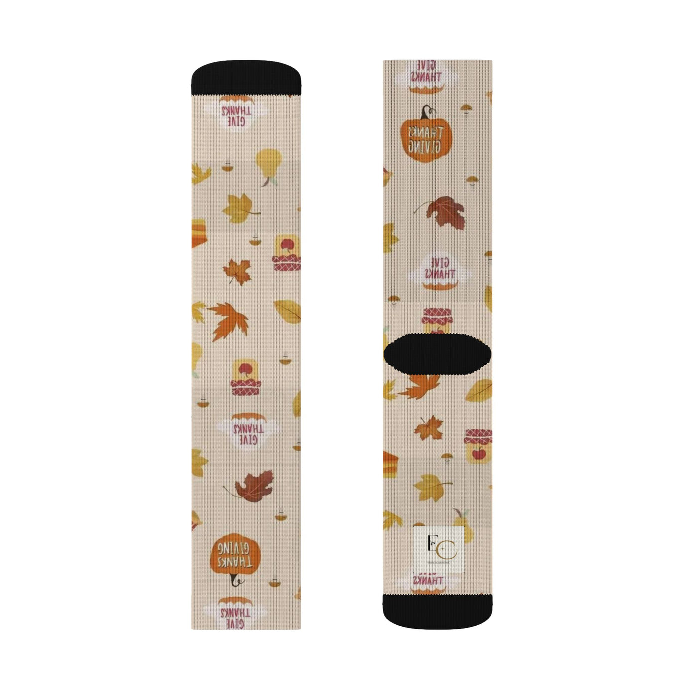 Thanksgiving Themed Socks