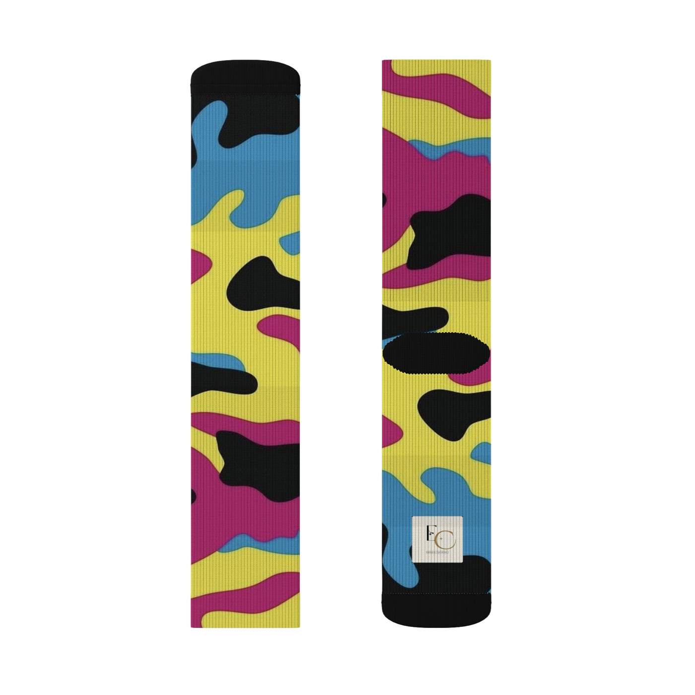Colorful Camo Socks