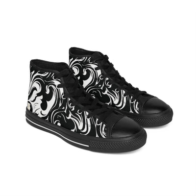 Stylish Bold Swirl Shoes