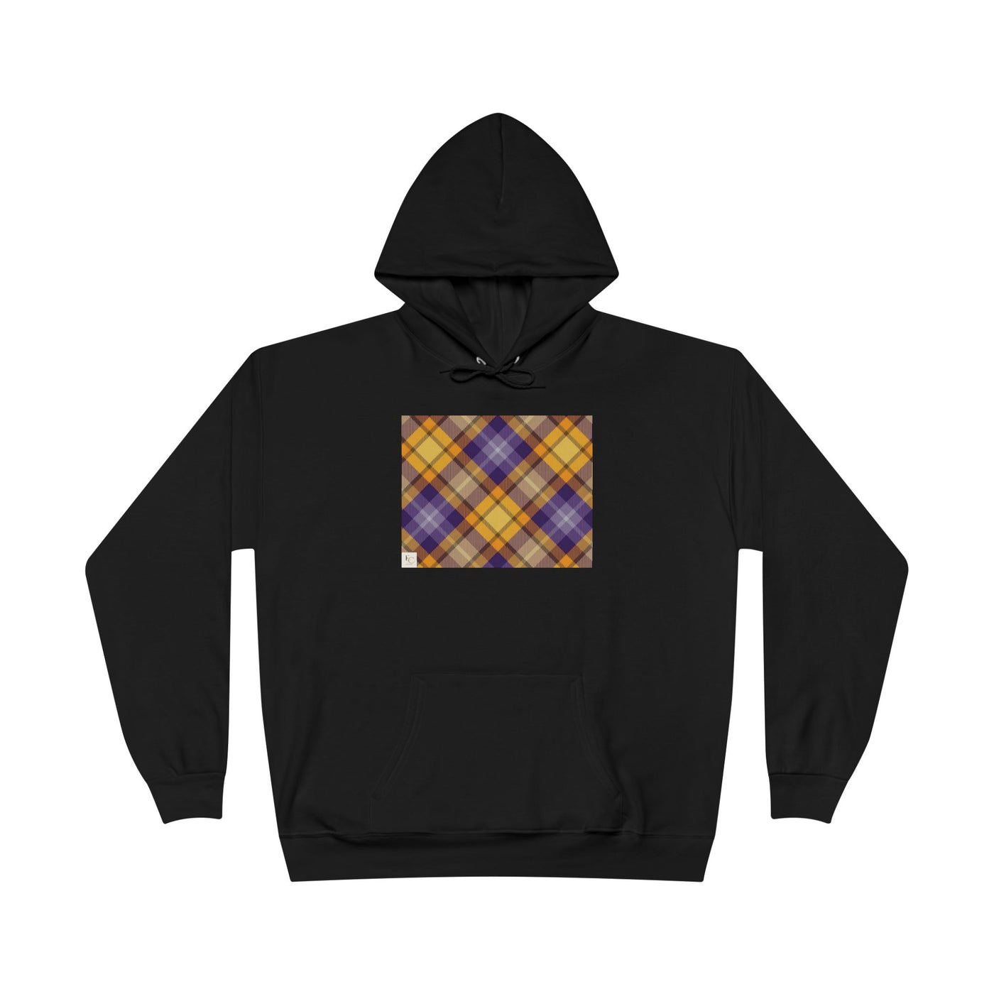 Plaid Purple Hoodie