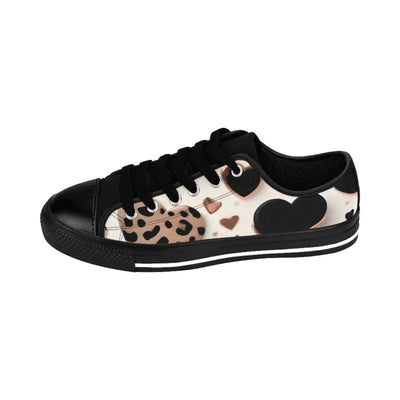 Heart Cheetah Pattern Shoes