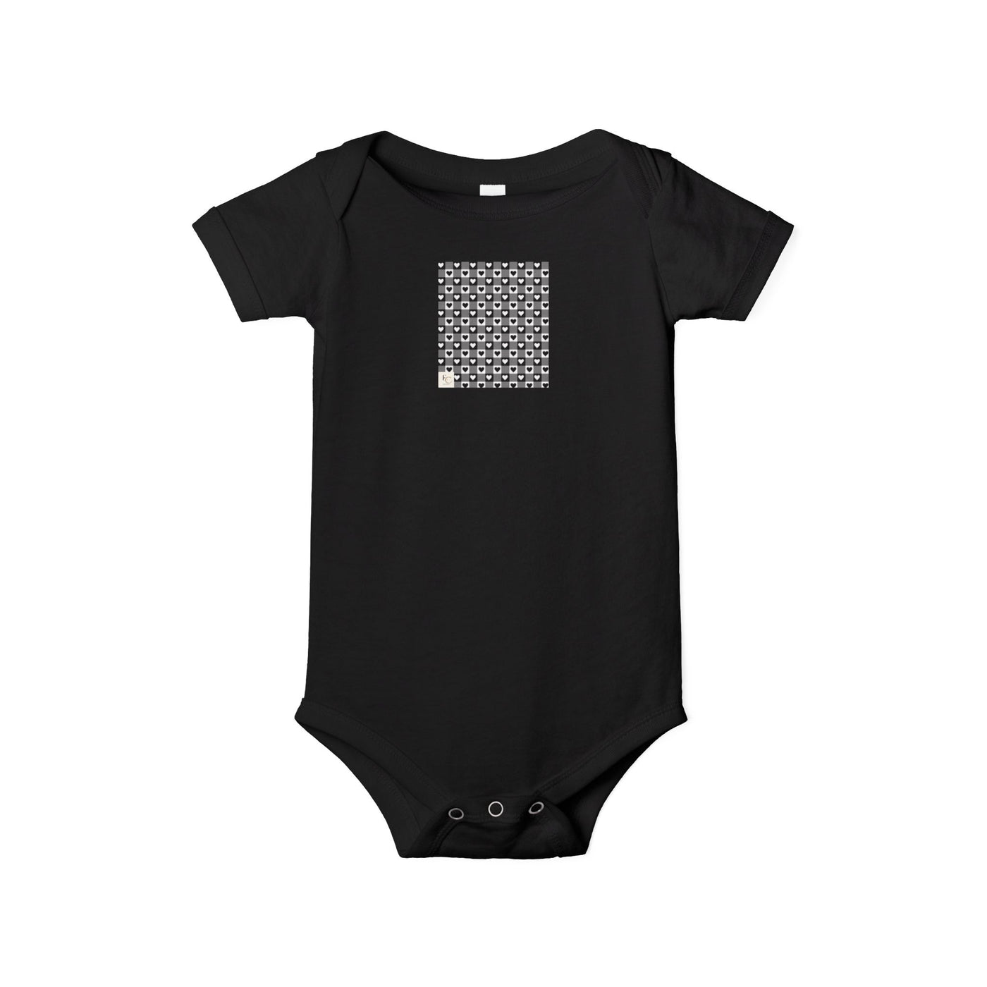 Stylish Heart Pattern One-Piece