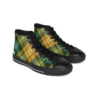 Plaid Print Shoes