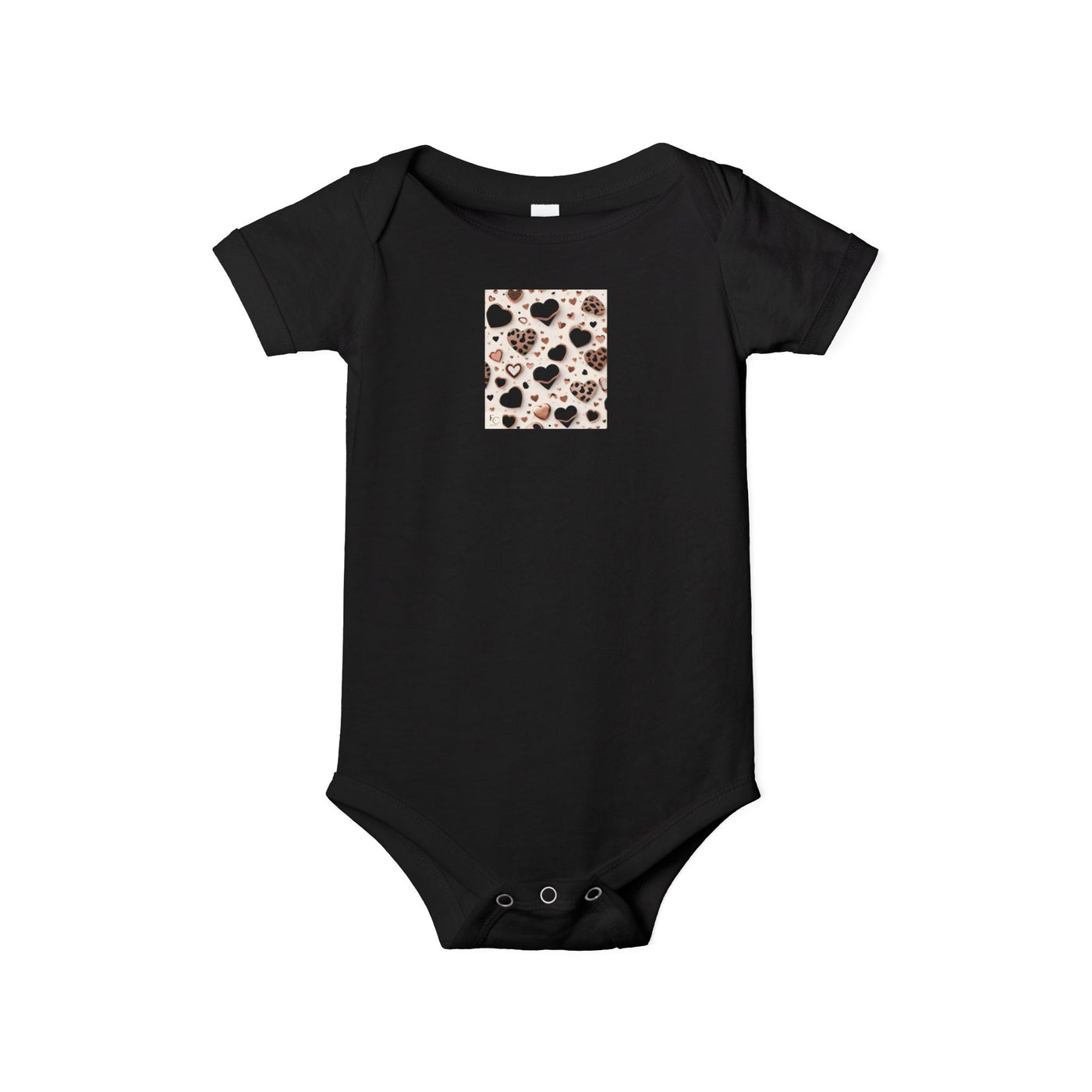 Cheetah Print Hearts One-Piece