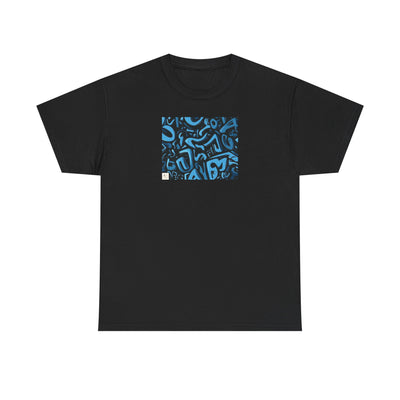 Stylish Blue Fashion Design T-shirt