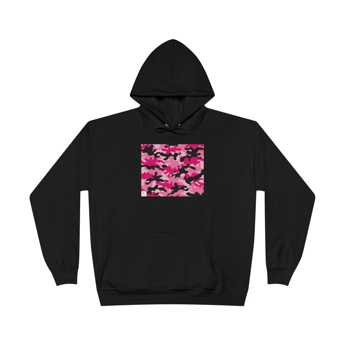 Stylish Pink Camo Hoodie