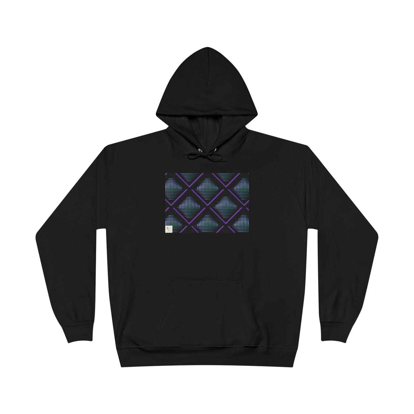 Retro Graphic Pattern Hoodie