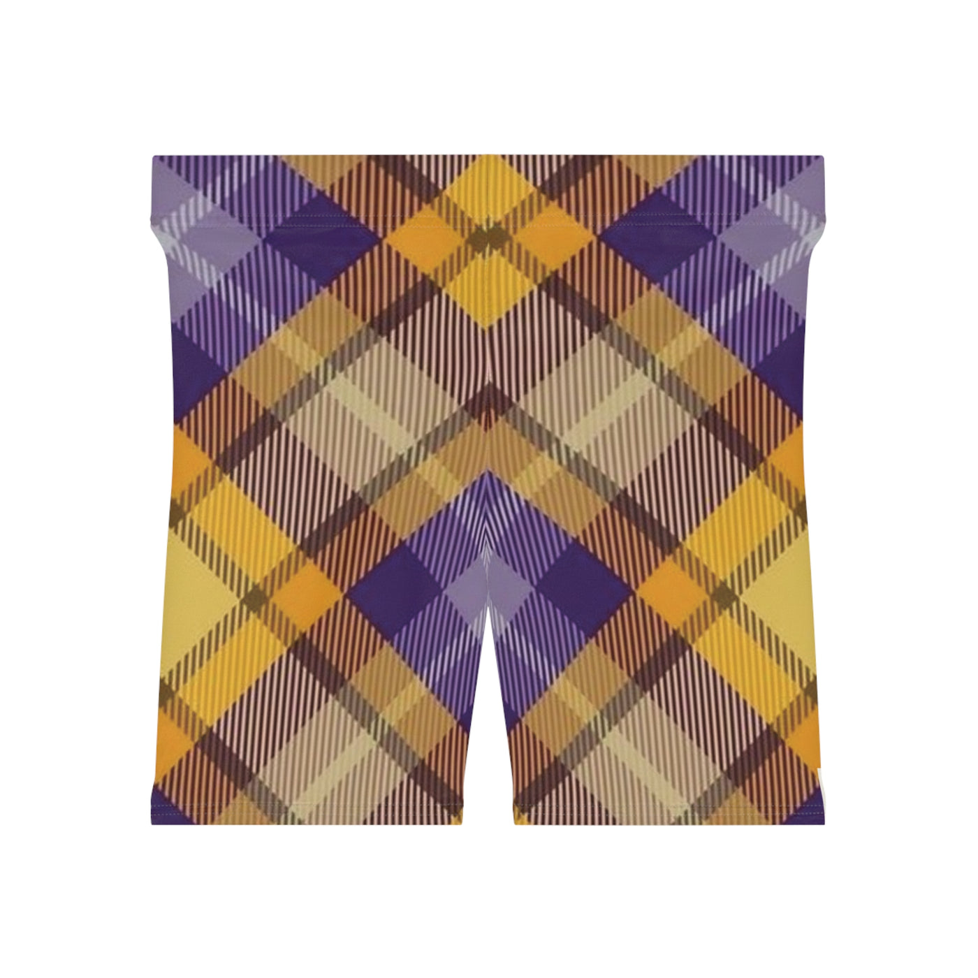 Plaid Purple Shorts