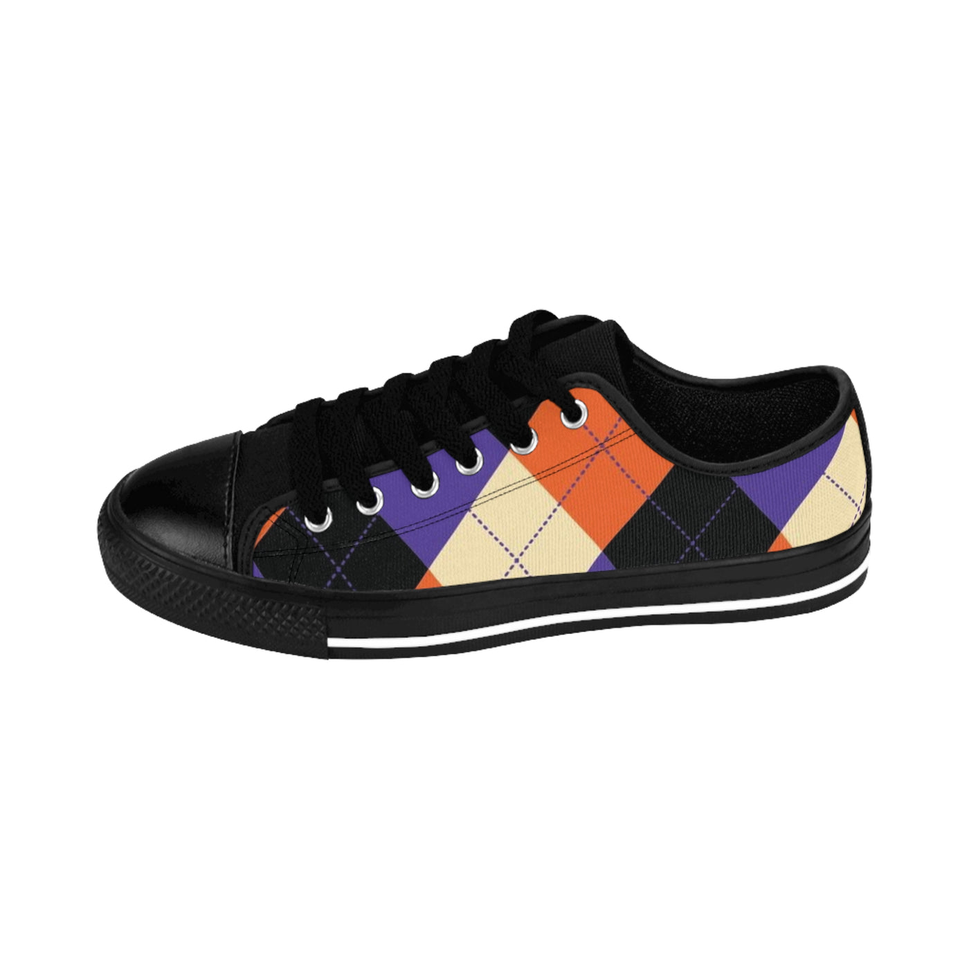 Halloween Plaid Shoes