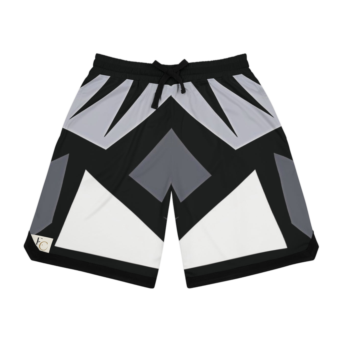 Unique Stripe Pattern Shorts