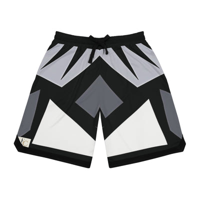 Unique Stripe Pattern Shorts