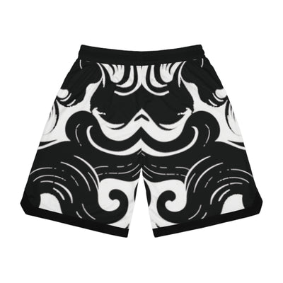 Stylish Bold Swirl Shorts