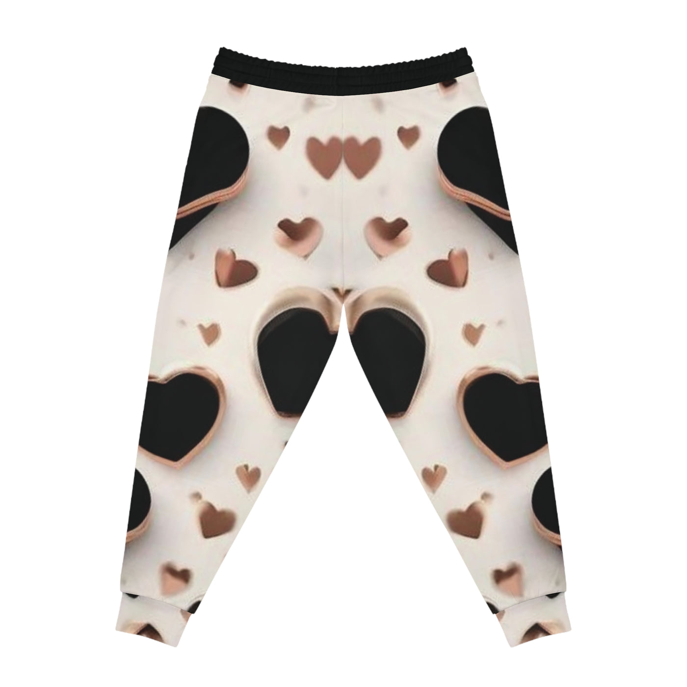 Cheetah Print Hearts Joggers