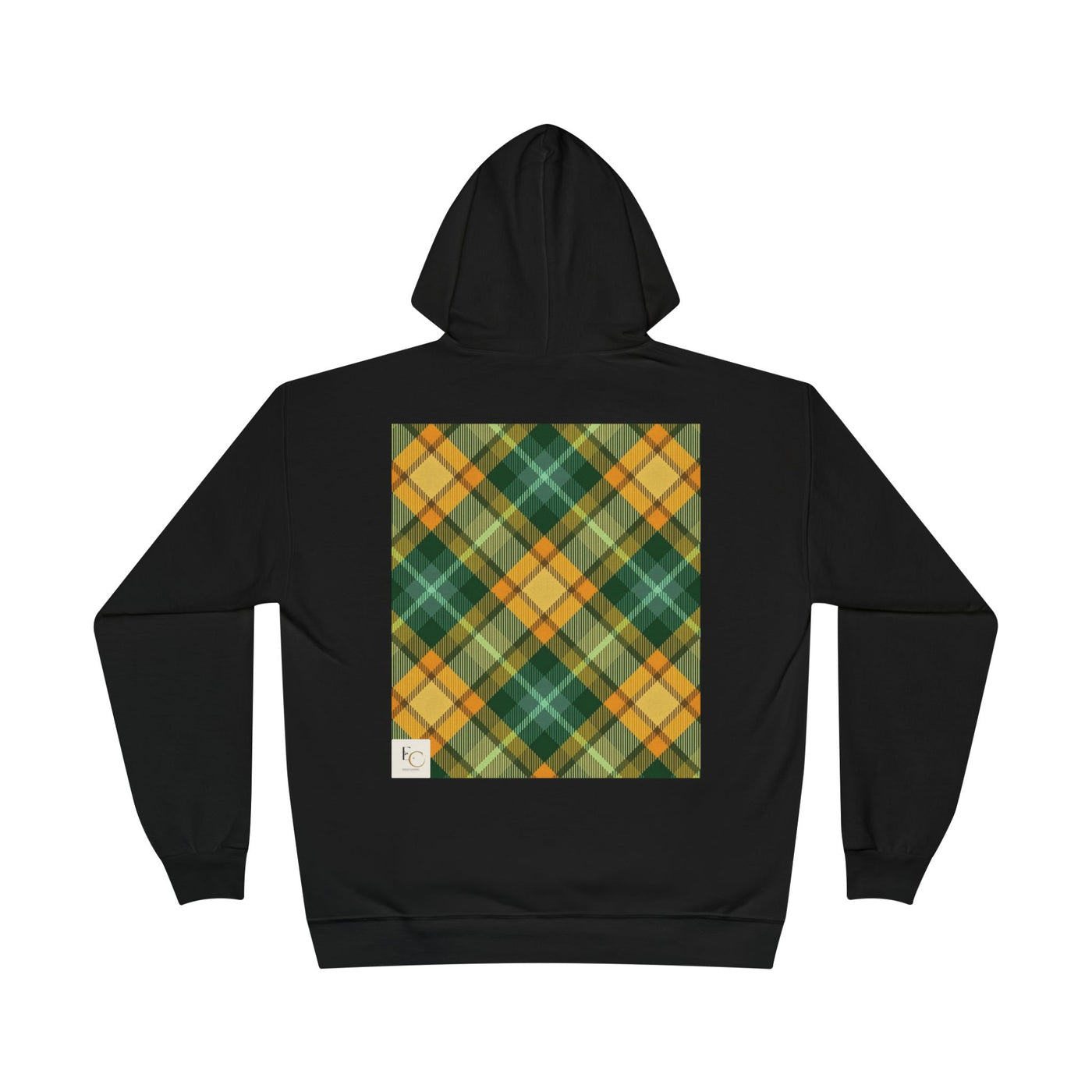 Plaid Print Hoodie