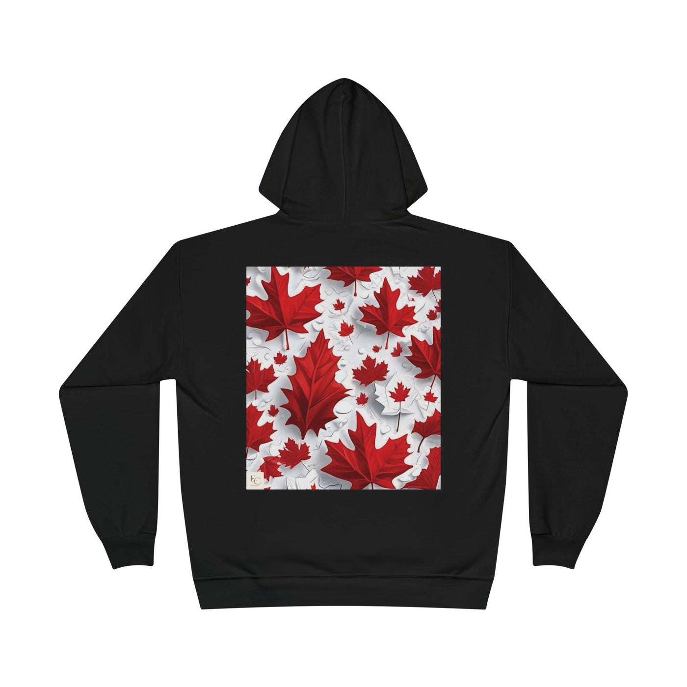 Stylish Red Maple Leaf Hoodie