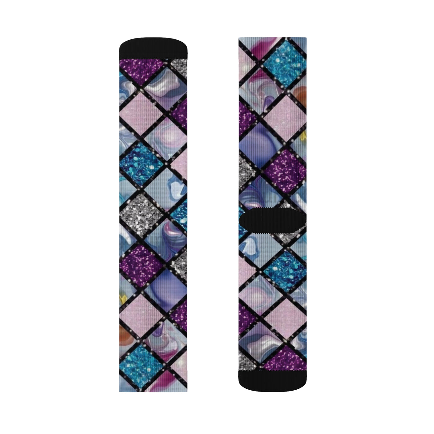 Unique Diamond Pattern Socks