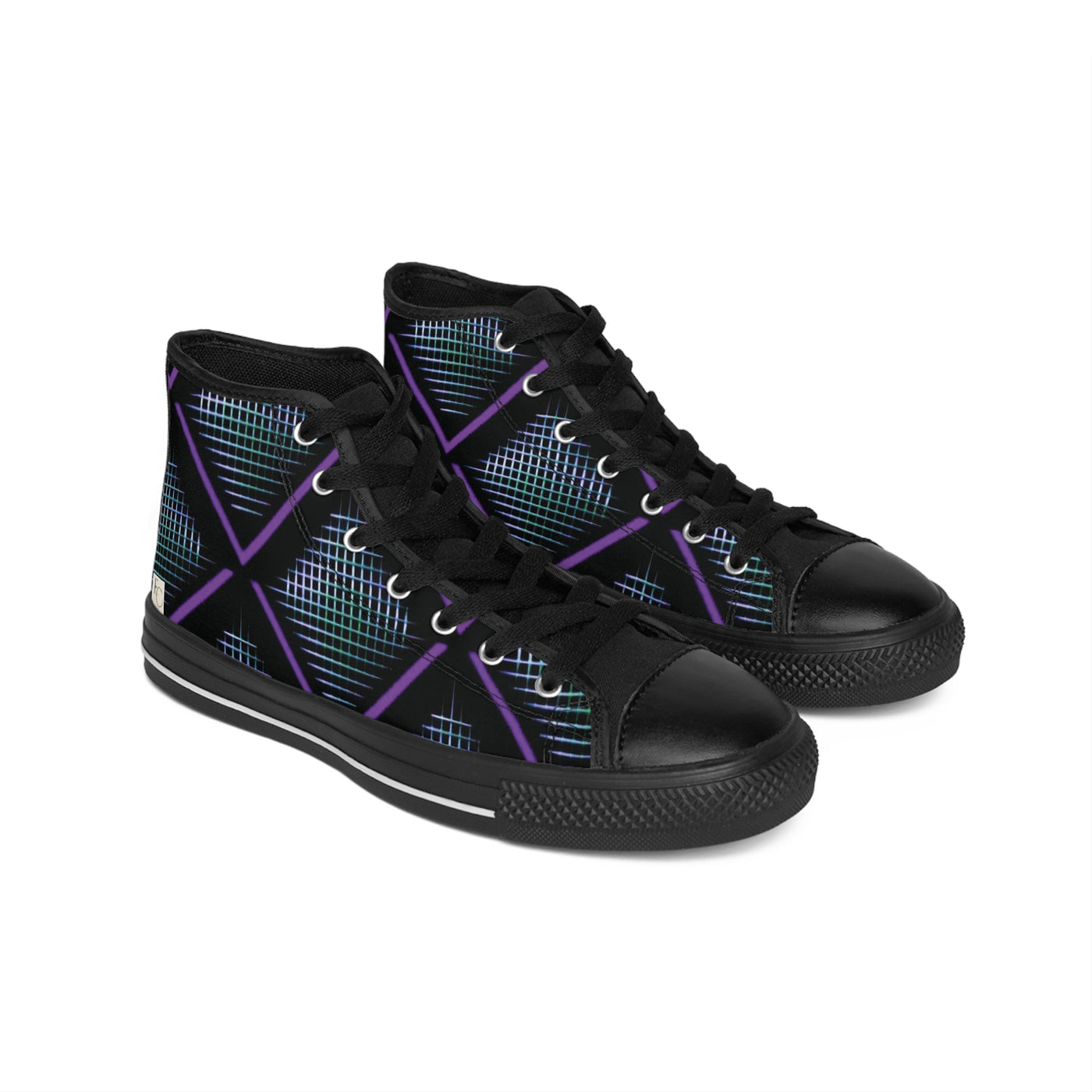 Retro Graphic Pattern Shoes