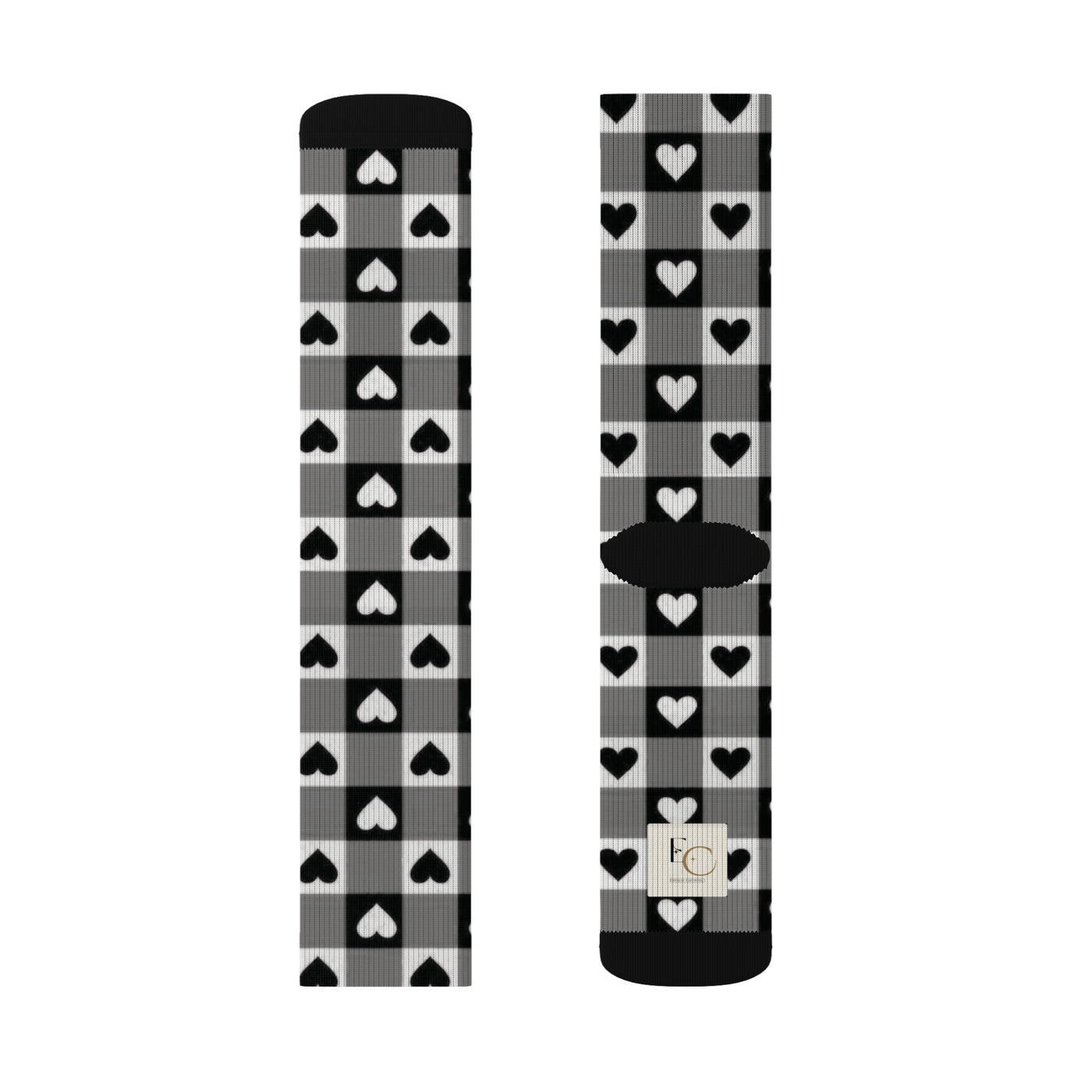 Stylish Heart Pattern Socks