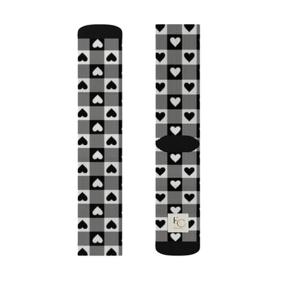 Stylish Heart Pattern Socks