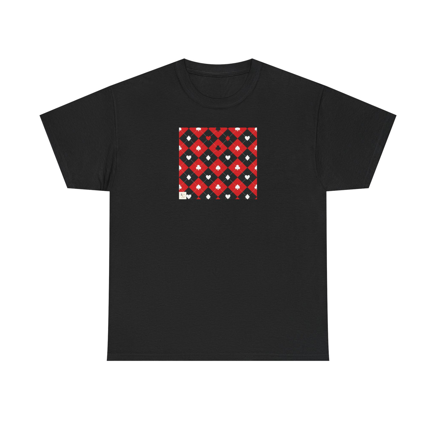 Card Pattern T-shirt