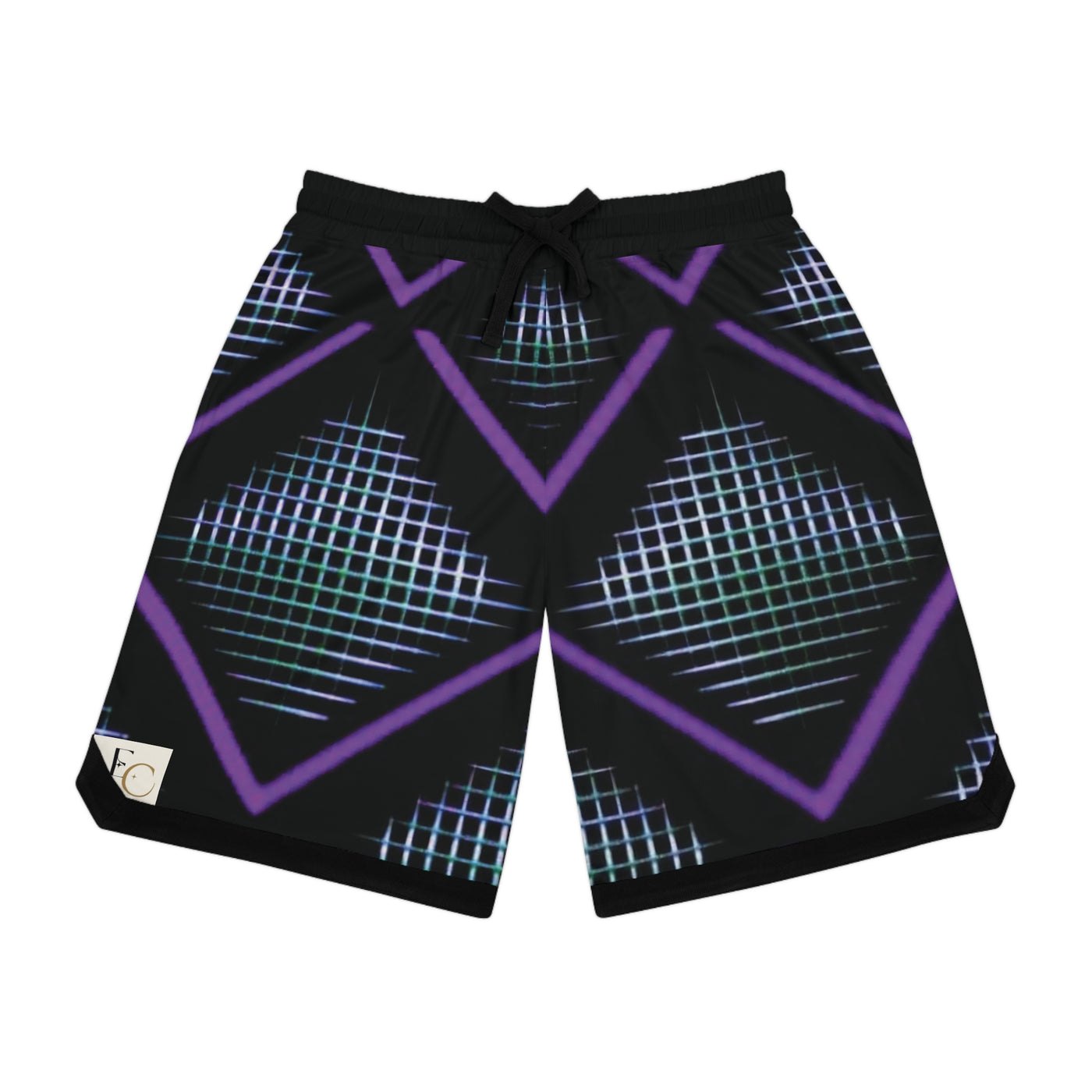Retro Graphic Pattern Shorts
