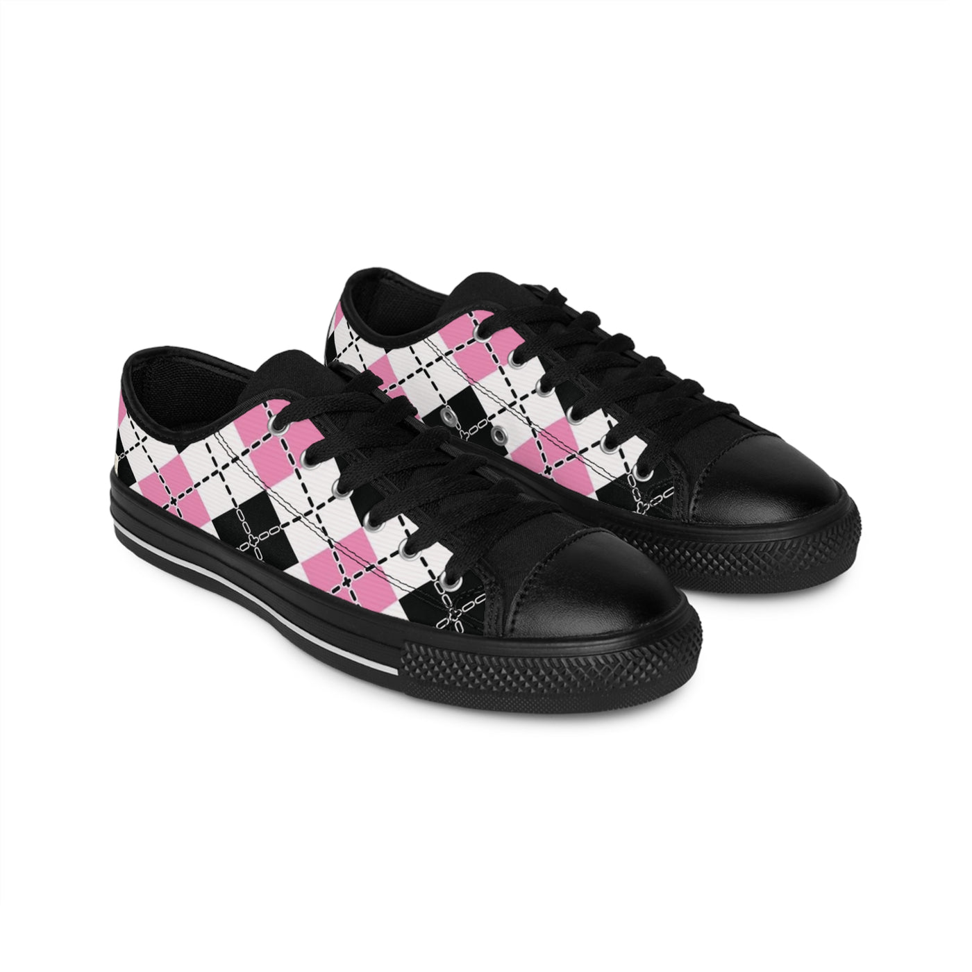 Stylish Plaid Shoes