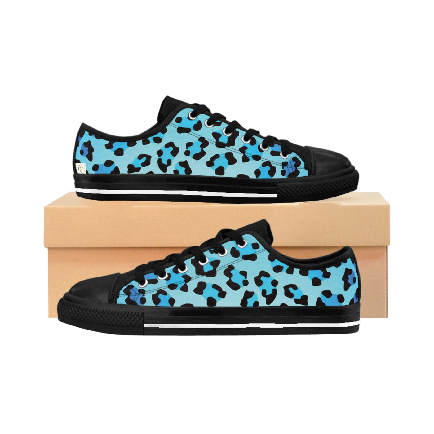 Stylish Sky Leopard Shoes