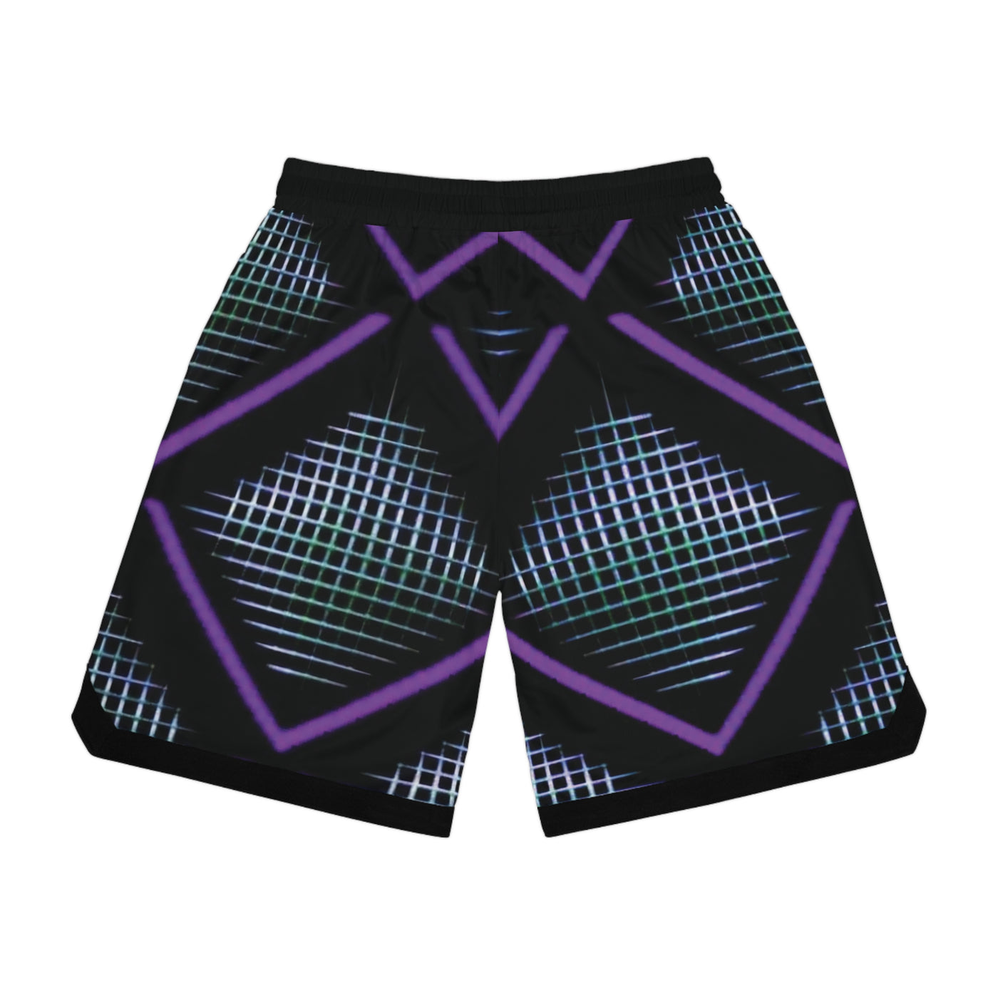 Retro Graphic Pattern Shorts