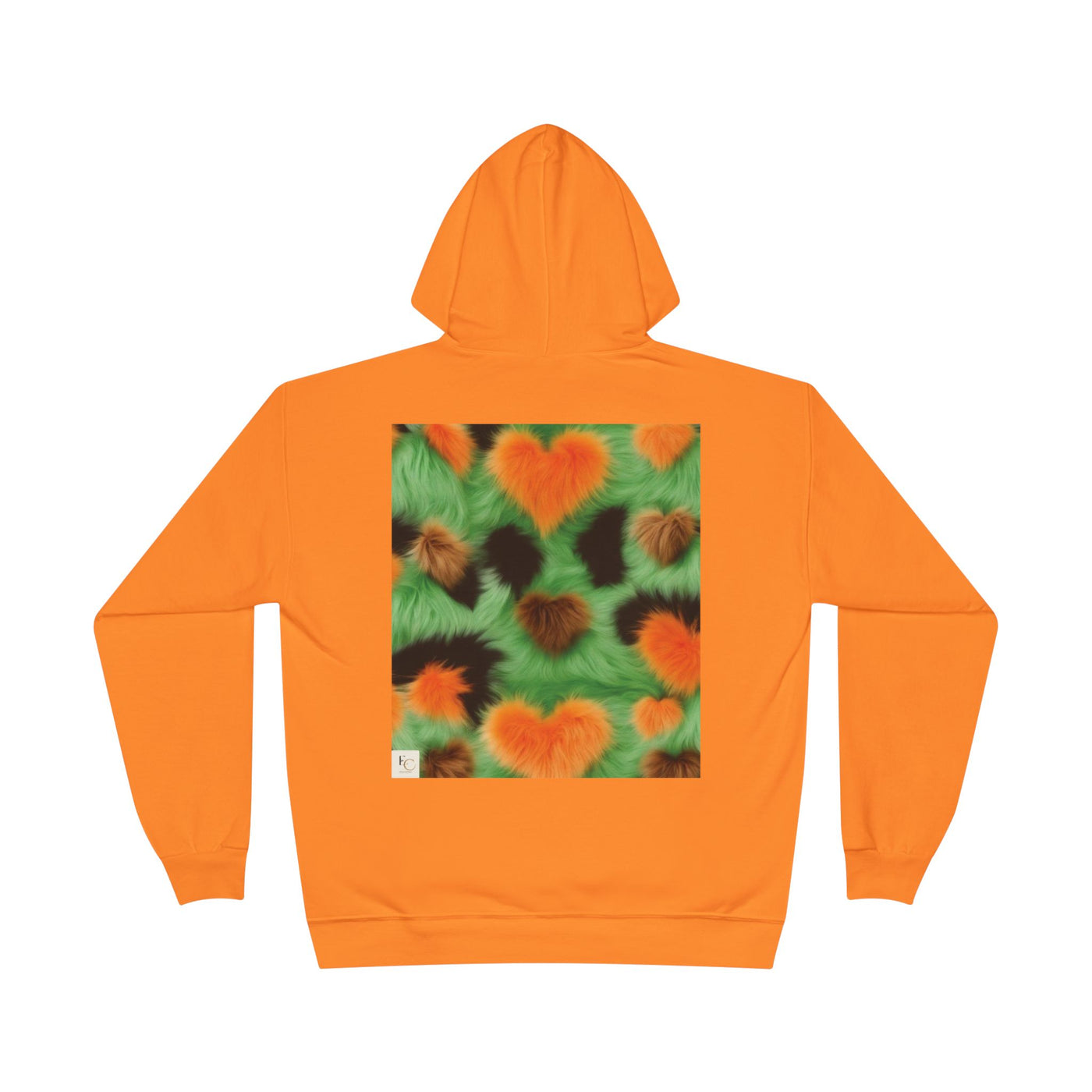 Colorful Fur Style Hoodie