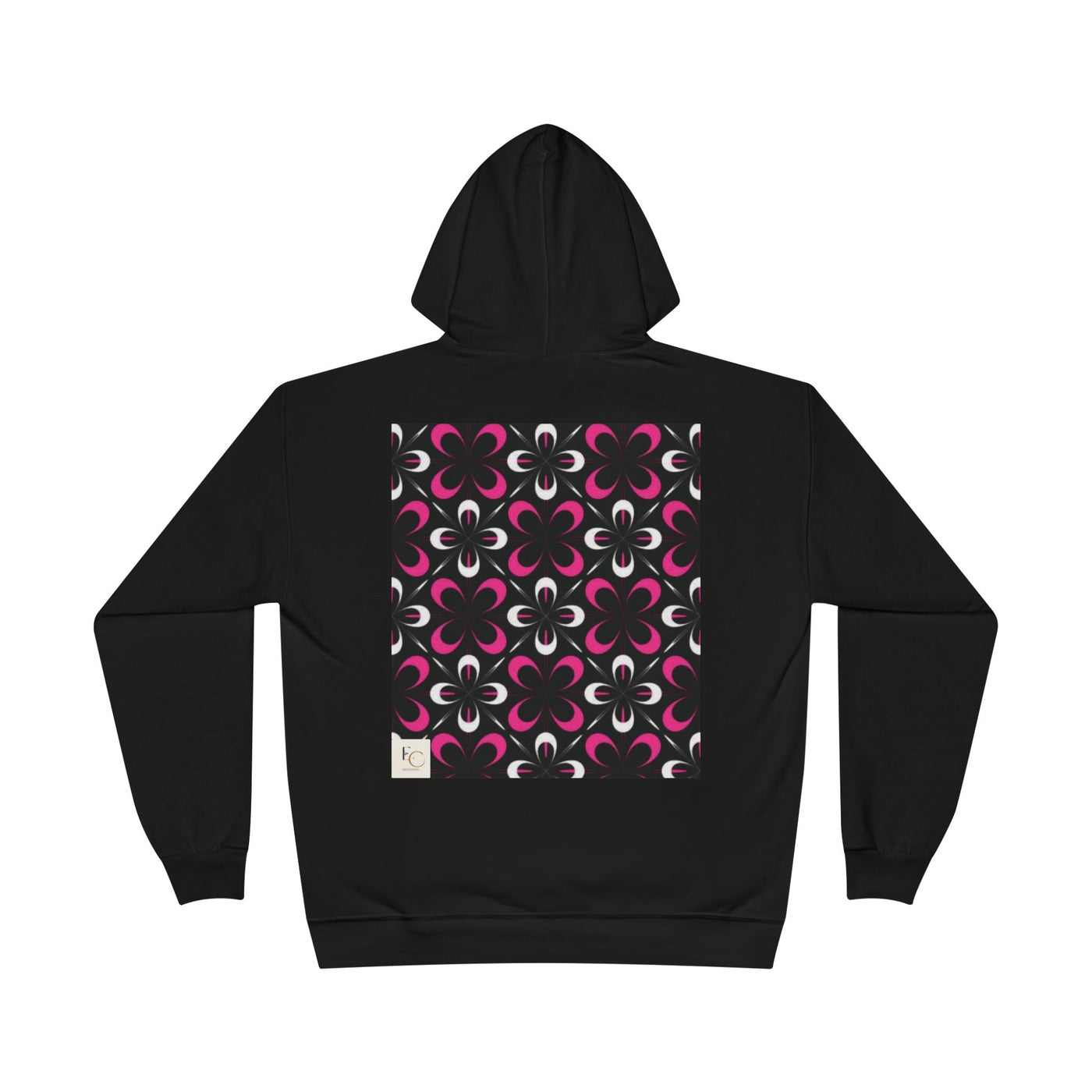Scoop Pattern Hoodie