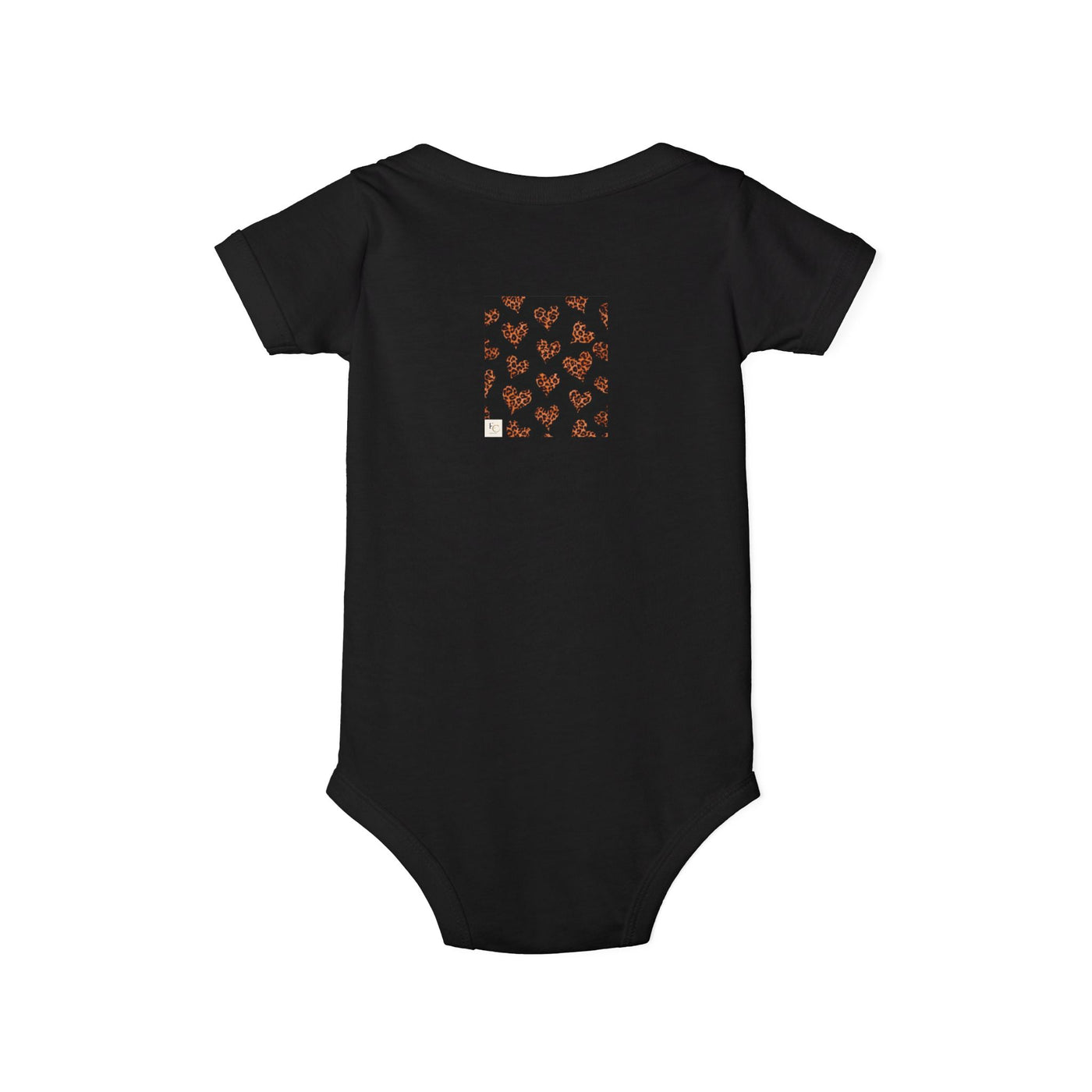 Stylish Leopard Heart One-Piece