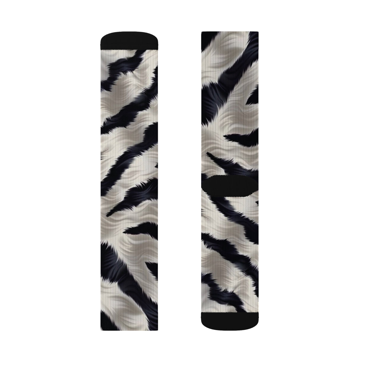 Zebra Style Socks