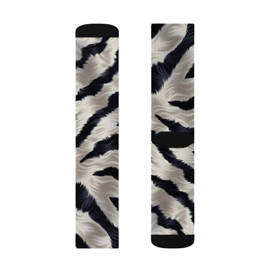 Zebra Style Socks