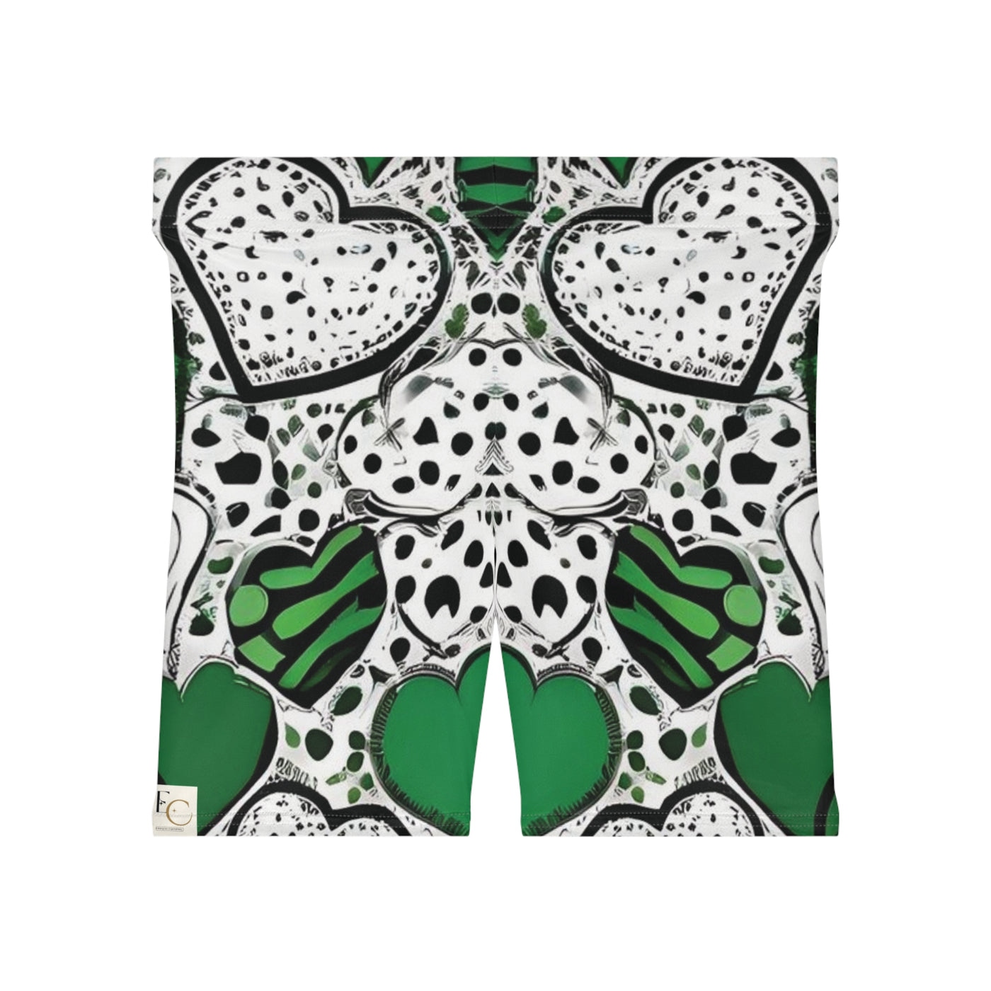 Trendy Heart Pattern Shorts