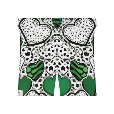 Trendy Heart Pattern Shorts