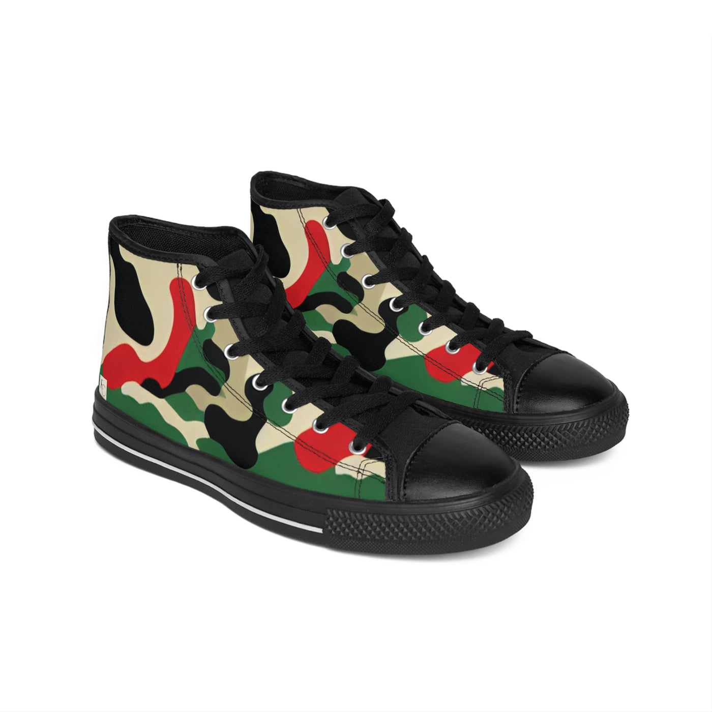 Unique Camo Pattern Shoes