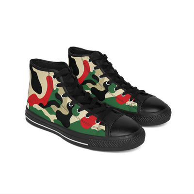 Unique Camo Pattern Shoes