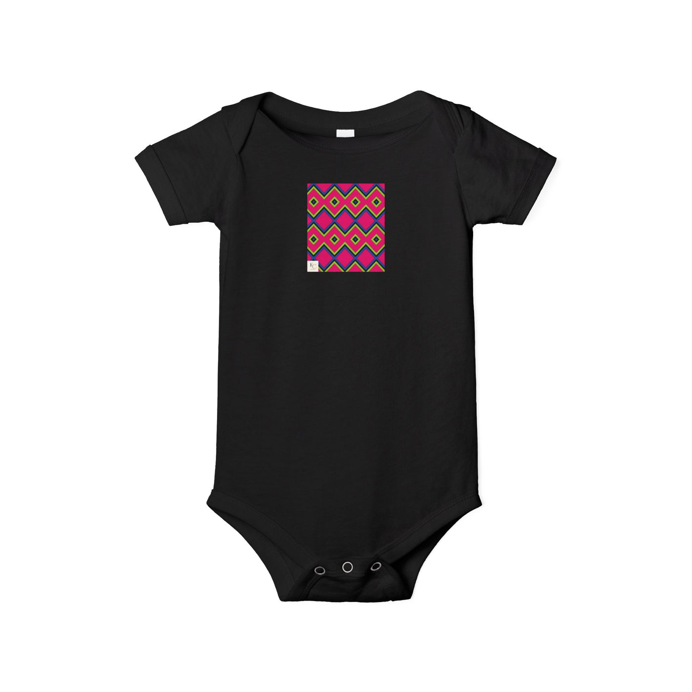 Colorful Diamond Pattern One-Piece