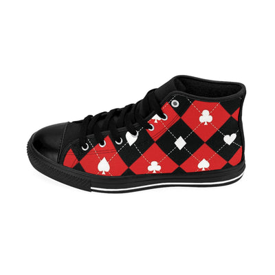 Card Pattern Shoes