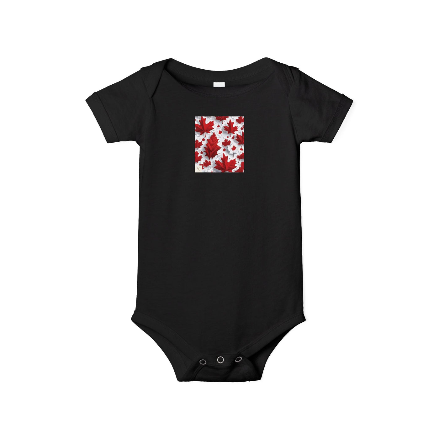 Stylish Red Maple Leaf One-Piece