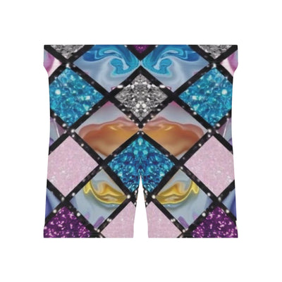 Unique Diamond Pattern Shorts