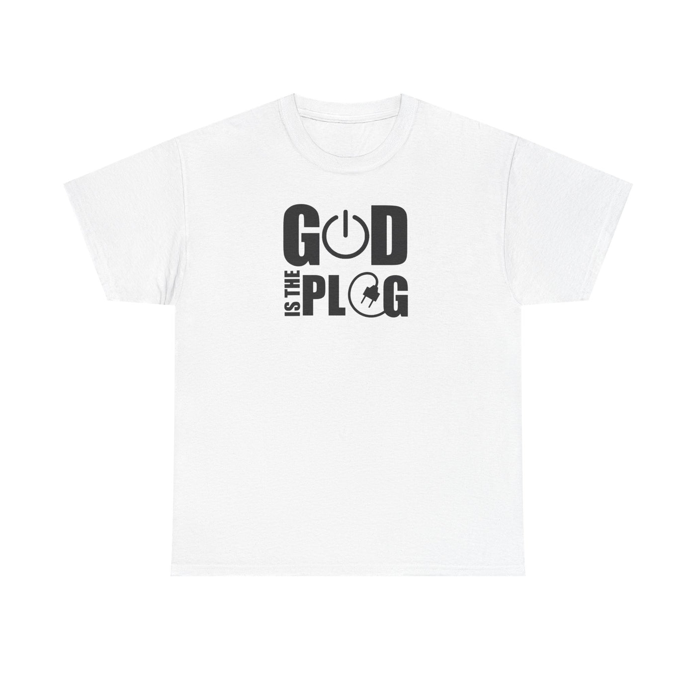 "God is the Plug" T-shirt