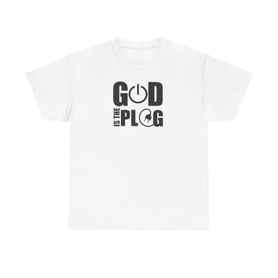 "God is the Plug" T-shirt