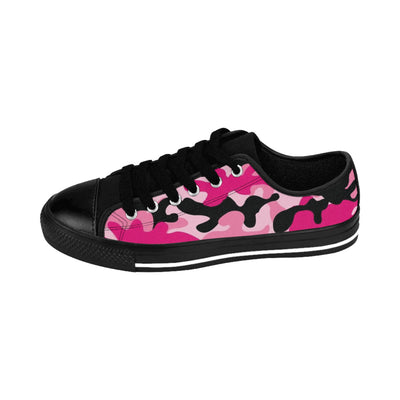 Stylish Pink Camo Shoes
