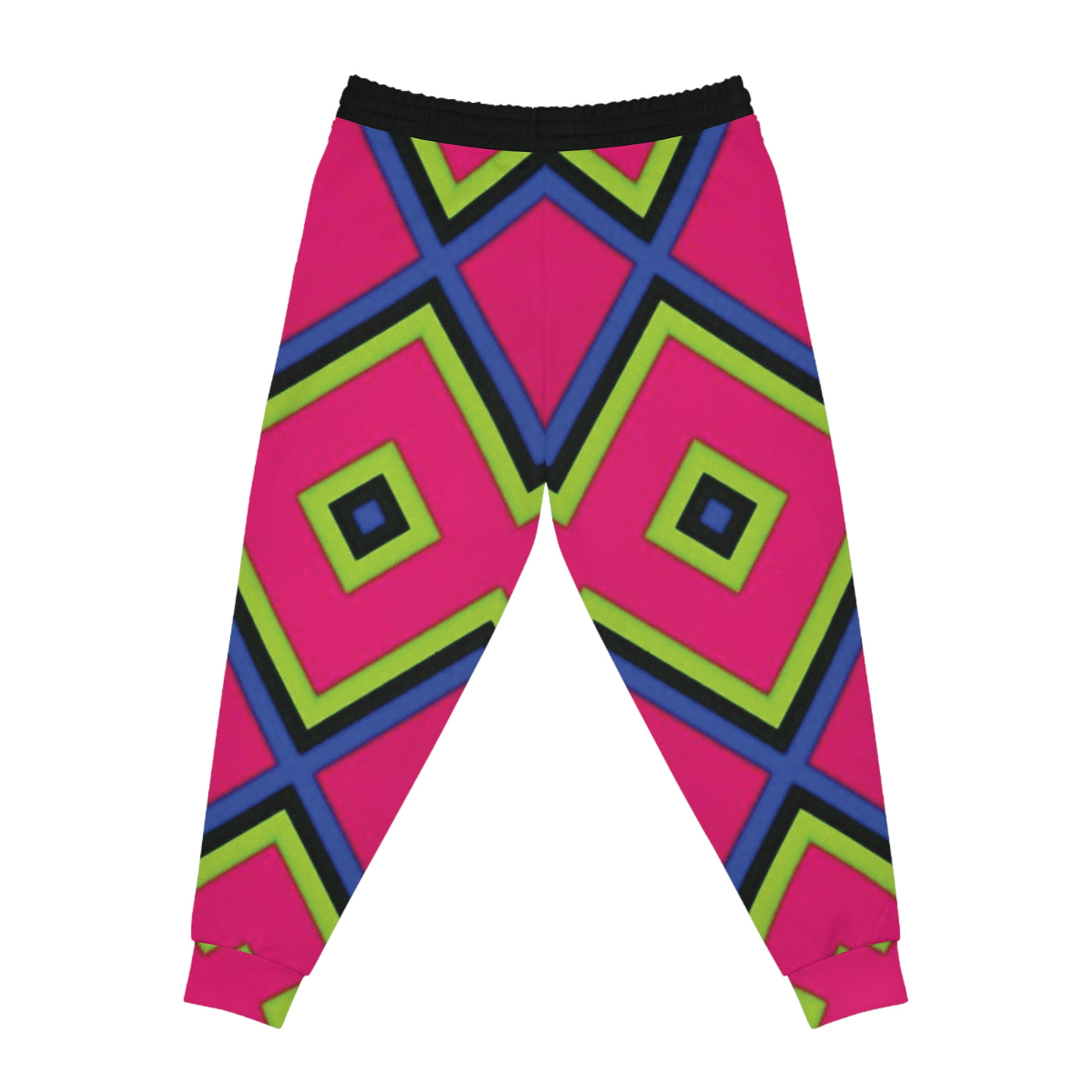 Colorful Diamond Pattern Joggers
