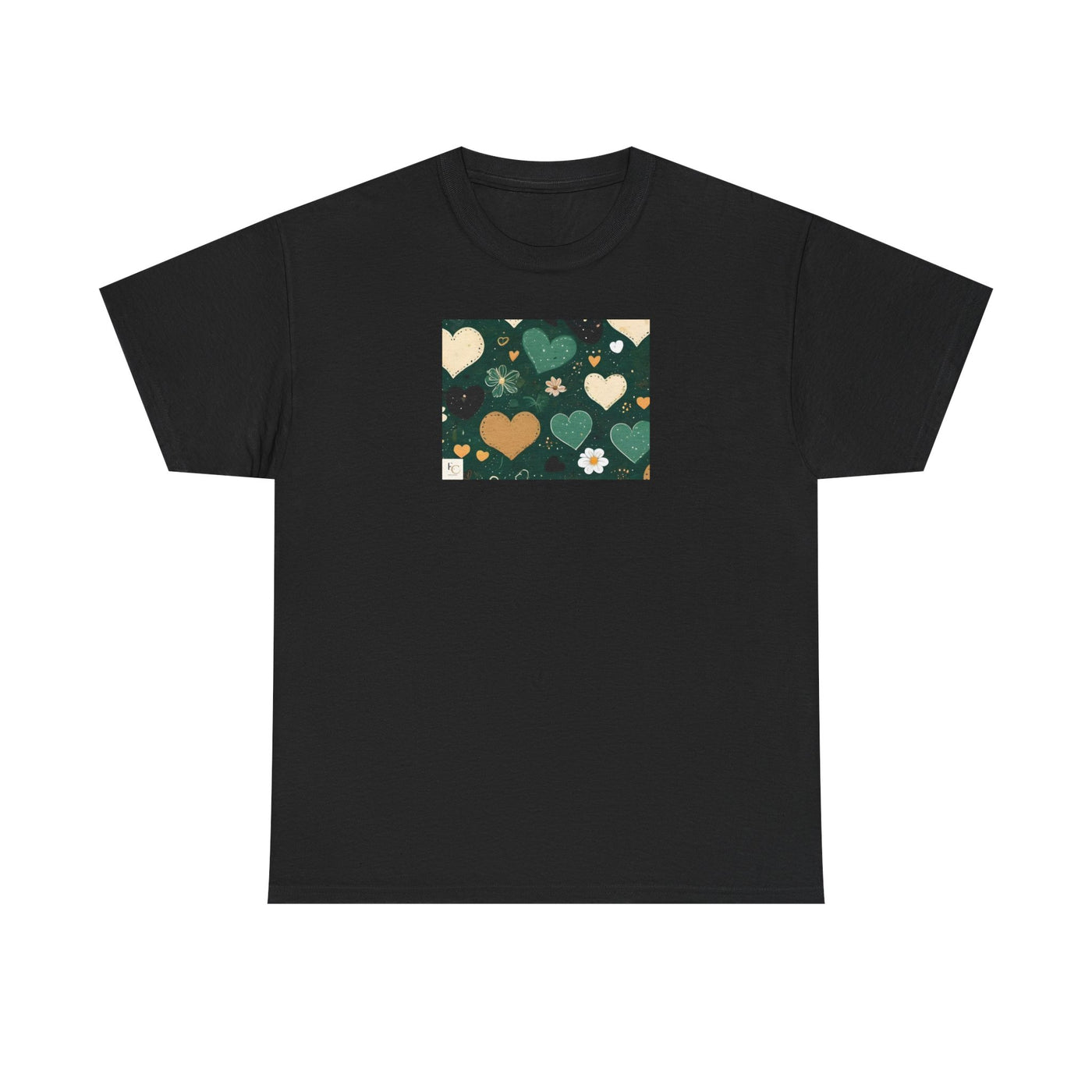 Charming Heart Design T-shirt