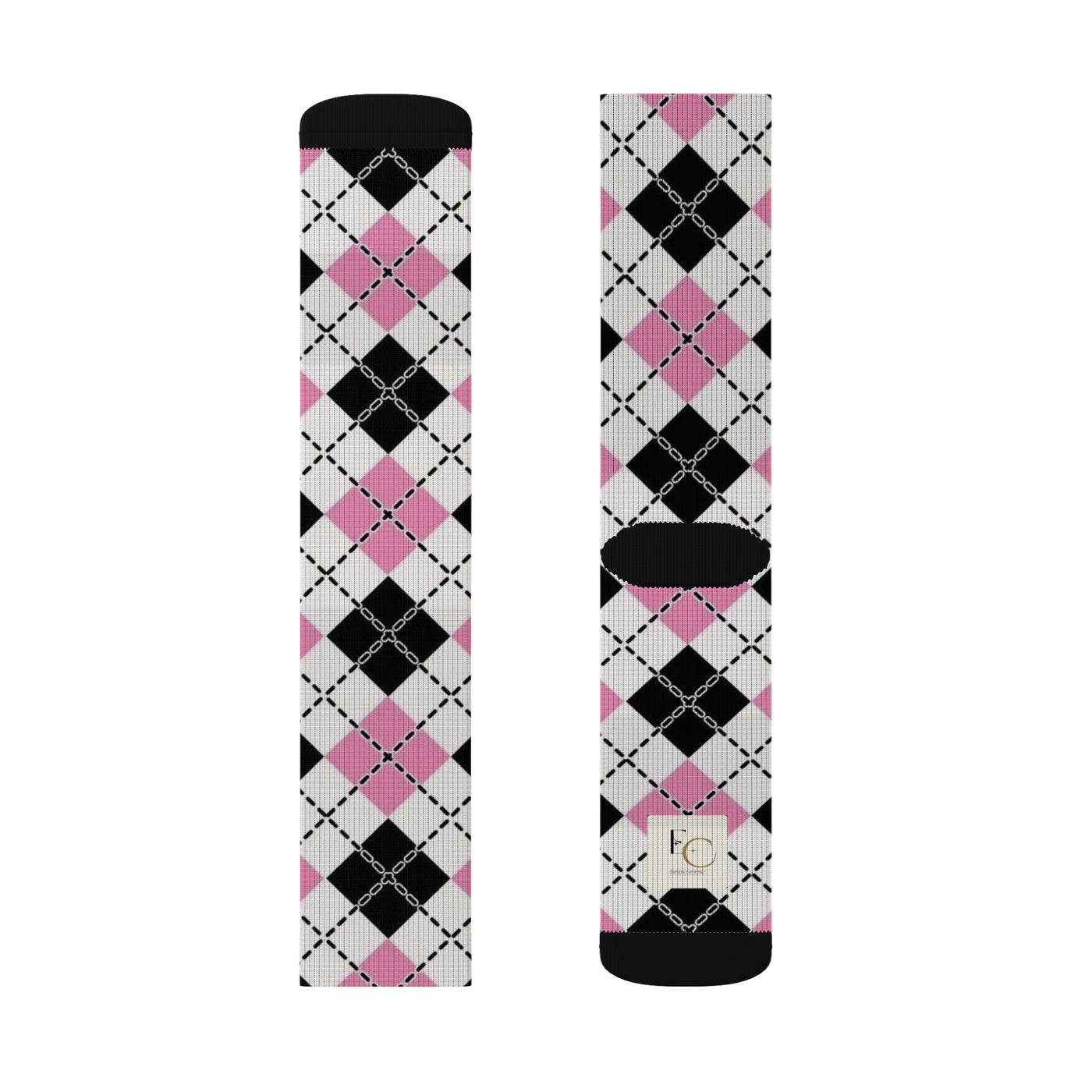Stylish Plaid Socks