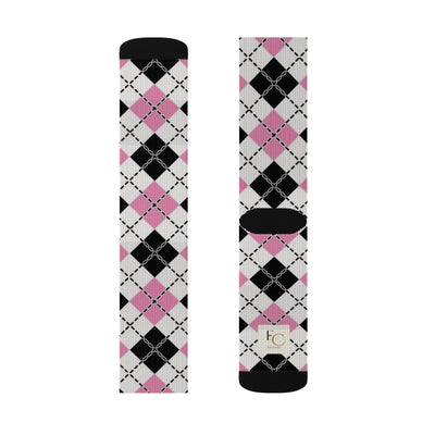Stylish Plaid Socks