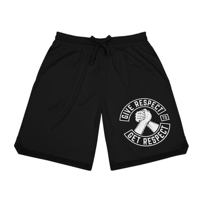 Give Respect to Get Respect Basketball Shorts