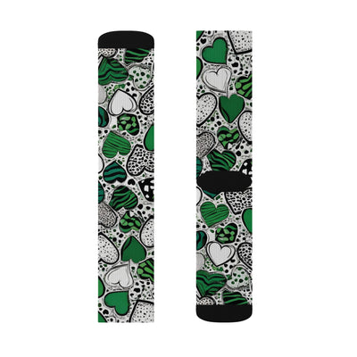 Trendy Heart Pattern Socks